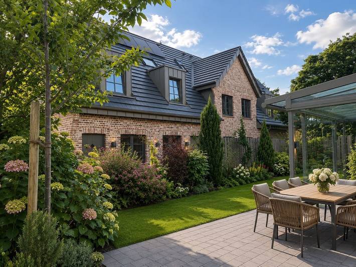 Ferienhaus für 6 Personen, mit Sauna und Garten auf Norderney
