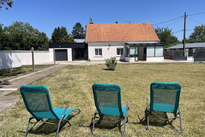 Gîte pour 4 personnes, avec jardin