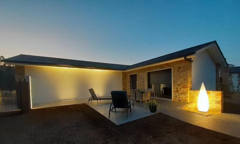 Casa rural para 4 personas, con jardín en Jove (Lugo)