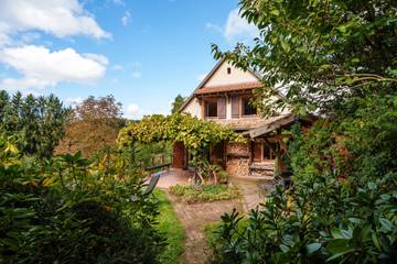 Ferienhaus für 4 Personen, mit Garten im Elsass