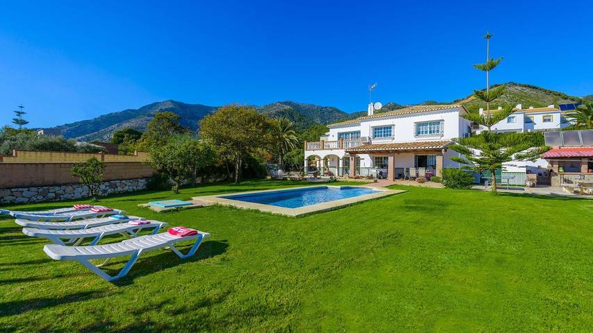 Casa rural para 10 personas, con piscina y balcón/terraza en Mijas - 2