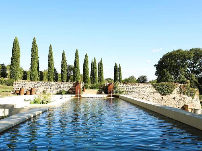 Location de vacances pour 4 personnes, avec piscine ainsi que vue et jardin, animaux acceptés à Sainte-Anastasie - 3