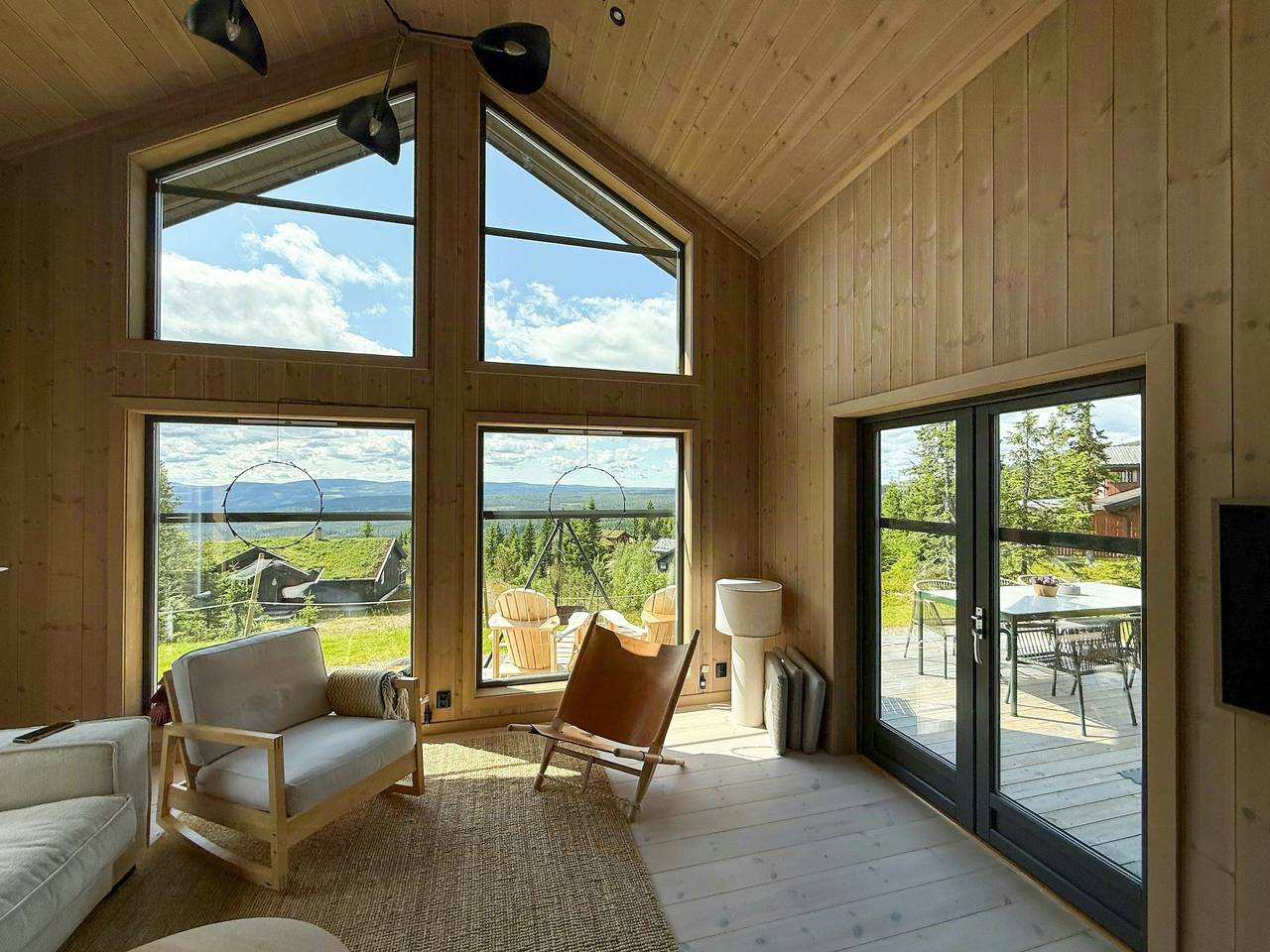 Neue Hütte mit Ski-in/Ski-out in der Nähe der Birkenloipes in Åmot