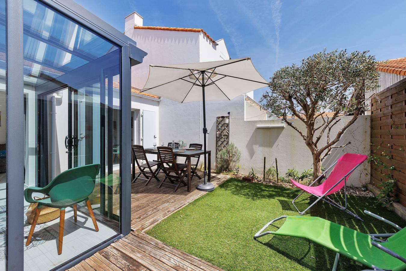 Maison de vacances « La Petite Vague » avec terrasse privée et jardin privé in Saint-Hilaire-de-Riez, Vendée