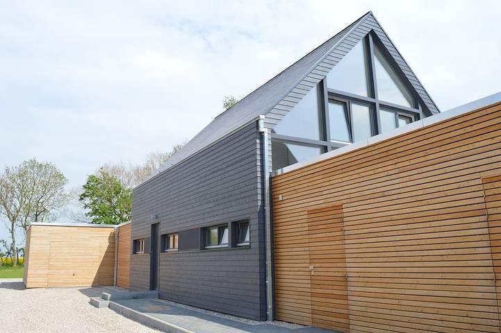 Ferienhaus für 8 Personen, mit Garten und Sauna sowie Balkon in Klausdorf