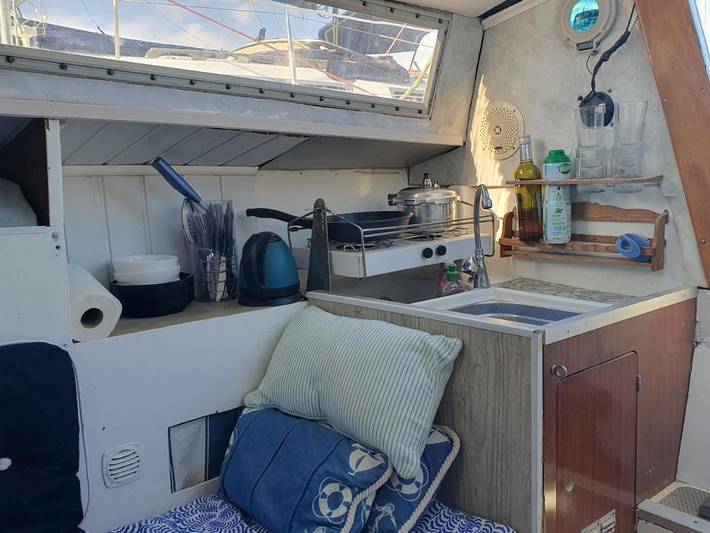 Bateau pour 4 personnes, avec terrasse et vue en Charente-Maritime - 2