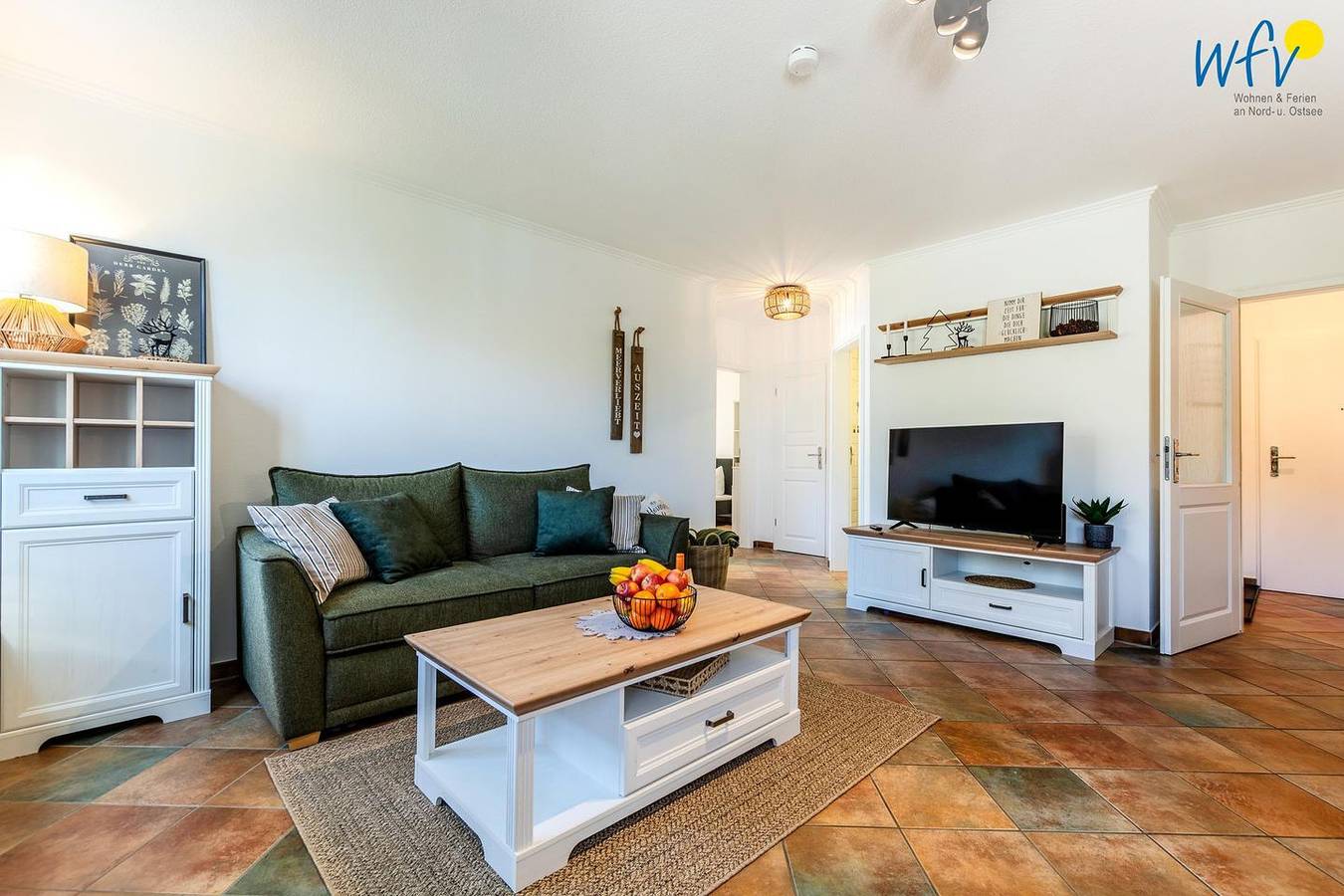 Ganze Wohnung, Villa Granitz Ferienwohnung 1 in Binz mit Meerblick, Terrasse und Wlan in Binz, Rügen