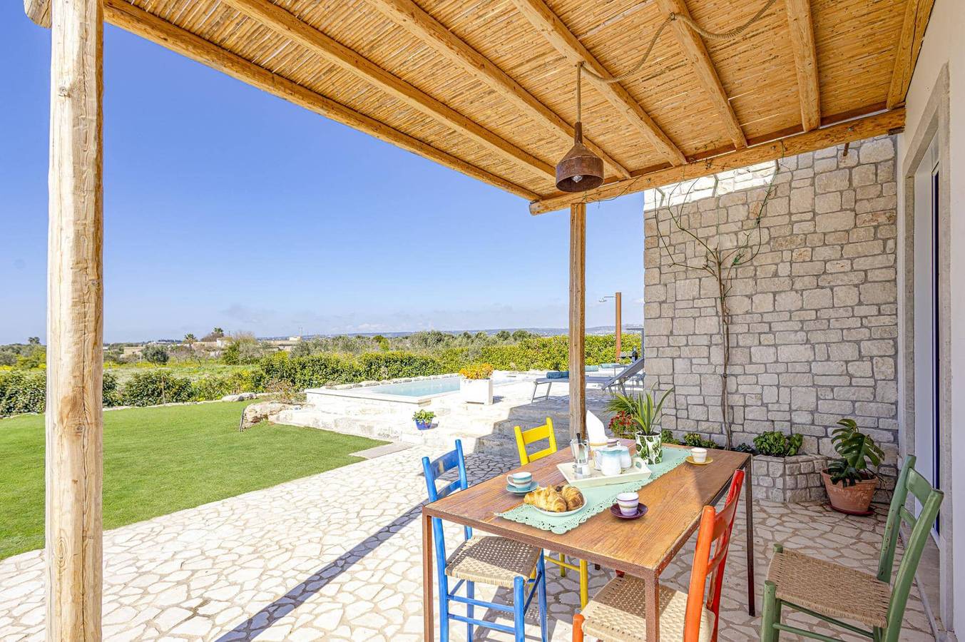 Villa für 4 Personen mit Garten in Ispica, Ragusa Provinz