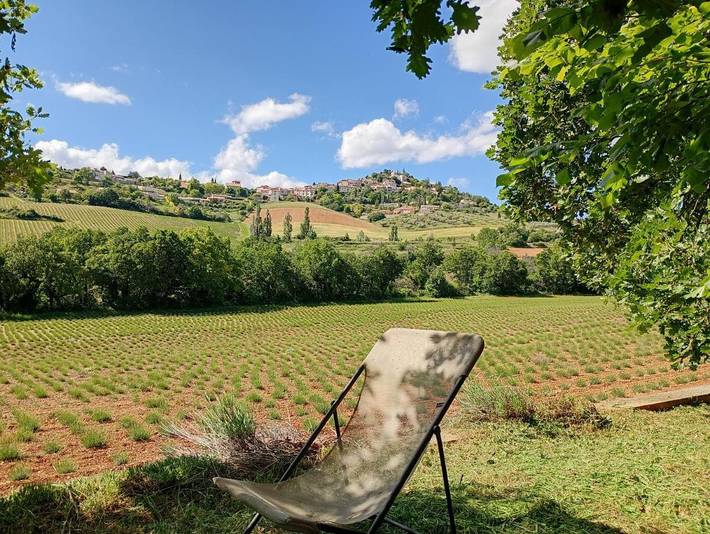 Chambre d’hôte pour 2 personnes, avec Terrasse ainsi que Jardin et Vue dans les Alpes-de-Haute-Provence - 3