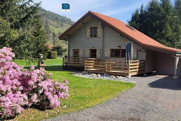 Chalet pour 5 personnes, avec jardin et terrasse dans les Vosges