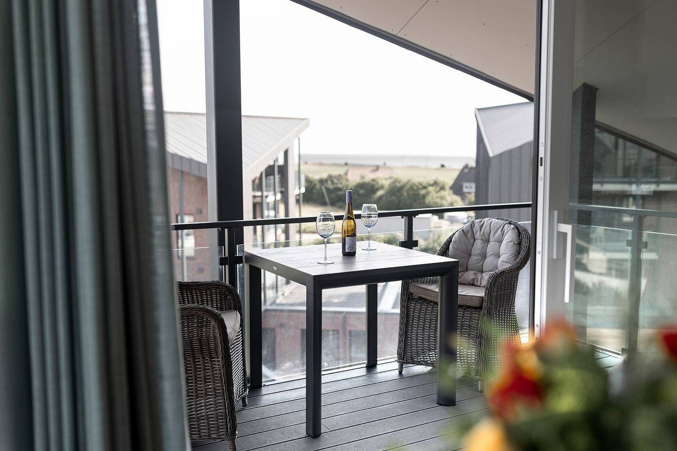 Ganze Wohnung, The View A15 Mole 15 - Meerblick, gemein. Sauna, Hundefreundlich, Parkplatz in Badestrand Dagebüll, Dagebüll