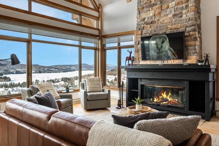 Apartamento de vacaciones para 7 personas, con terraza además de vistas al lago y vistas - 1