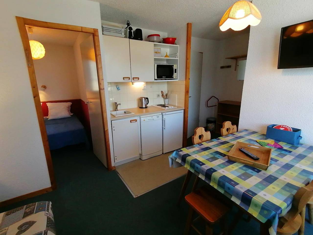Apartamento entero, Apartamento de 2 habitaciones en La Plagne Montalbert - A pie de pistas in La Plagne, Aime-la-Plagne