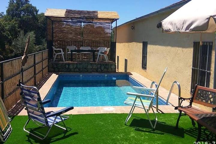 Casa rural para 8 personas, con Piscina en Montánchez