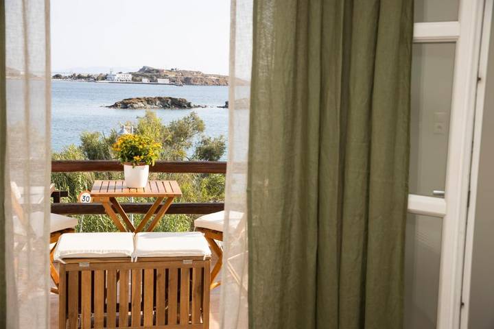 Location de vacances pour 4 personnes, avec jardin et vue dans Finikas