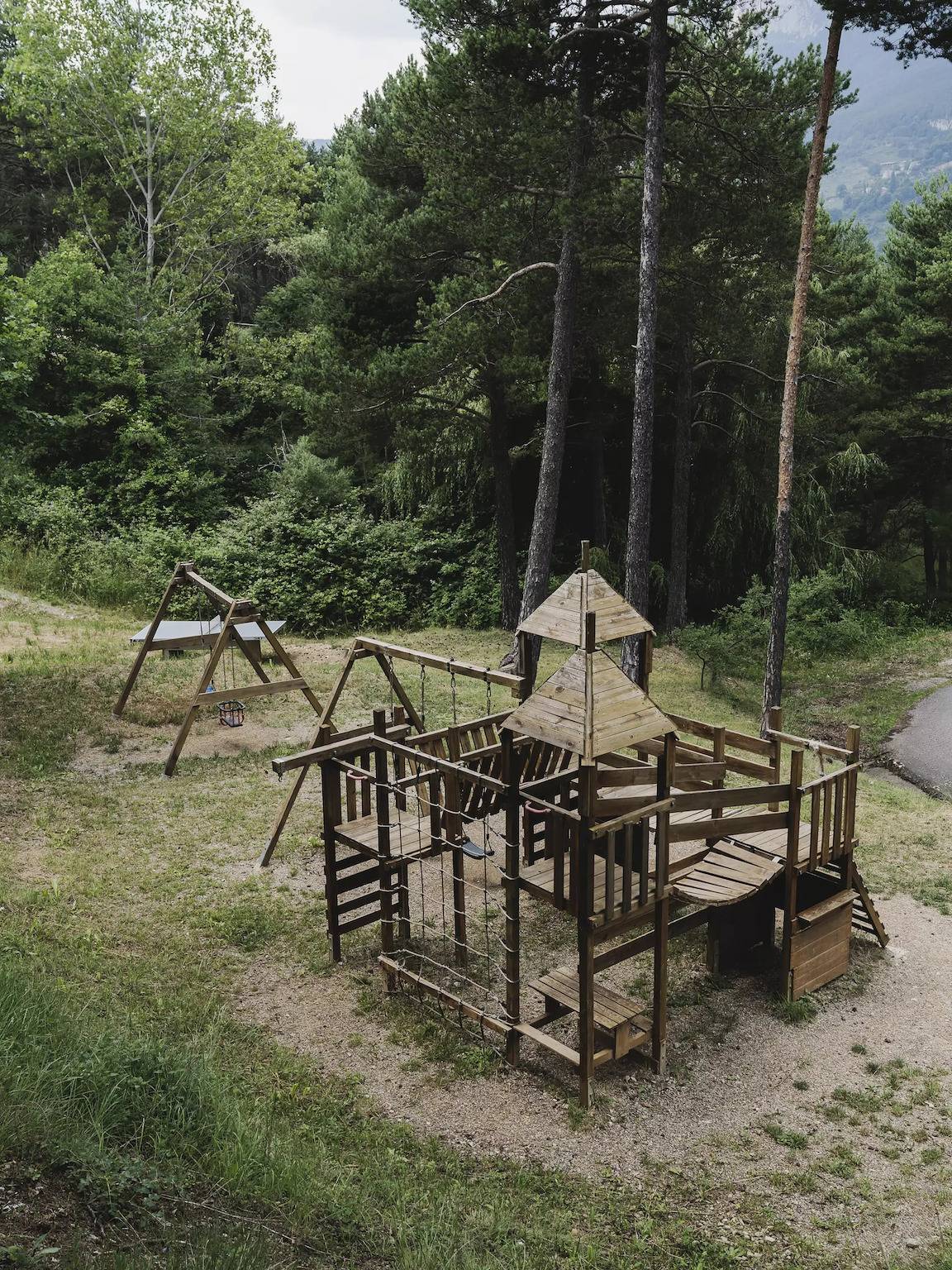 Cabaña De Madera Basic Family 2 to 4 people - 2 pers. included in the tariff in Saldes, Pirineo Catalan