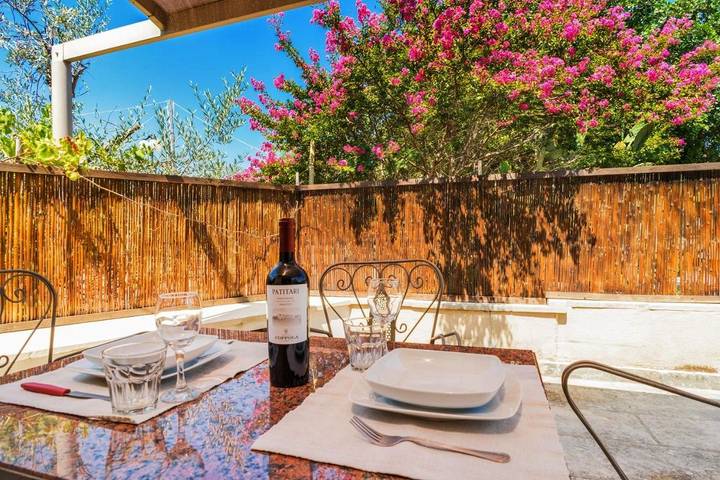 Camping für 4 Personen, mit Pool und Garten sowie Ausblick, mit Haustier im Salento - 3