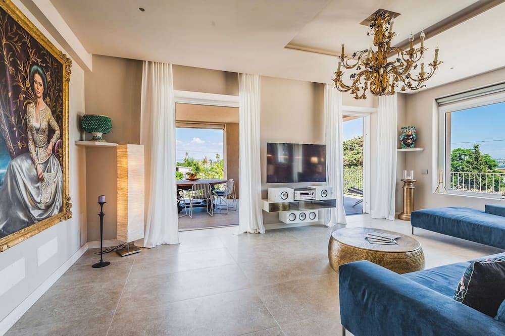 5E Villa Charme - Vista Mare & Ortigia Island- Whirpool on roof Terrace in Syrakus, Syrakus Provinz