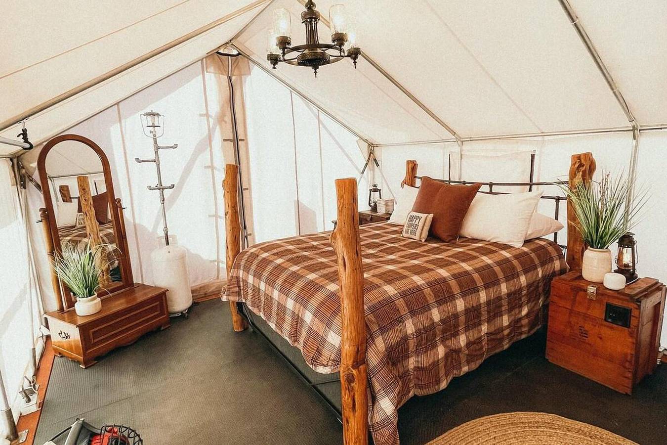 Tipi für 2 Personen mit Terrasse in Mohave County