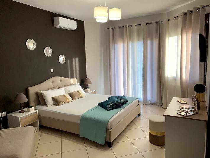 Villa für 9 Personen, mit Ausblick und Garten auf Thassos