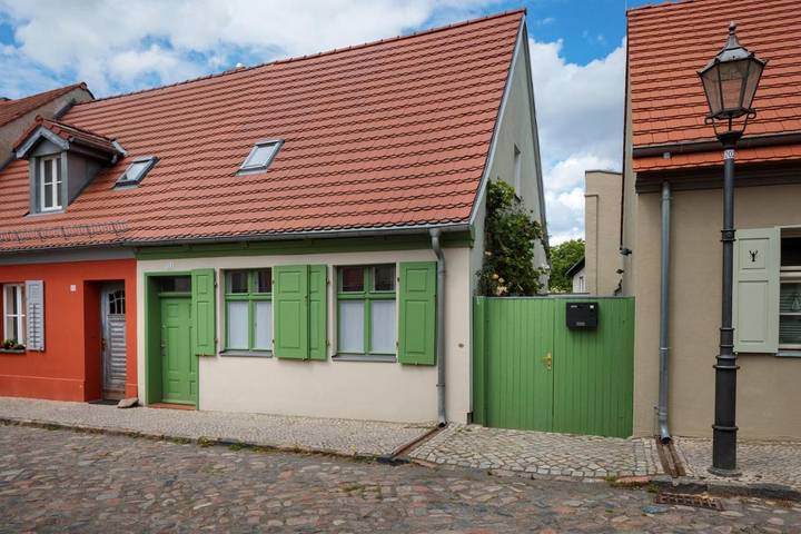 Luxus-Ferienhaus für 6 Personen, mit Balkon und Terrasse sowie Garten und Ausblick