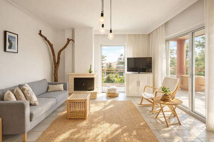 Appartement de vacances pour 5 personnes, avec jardin