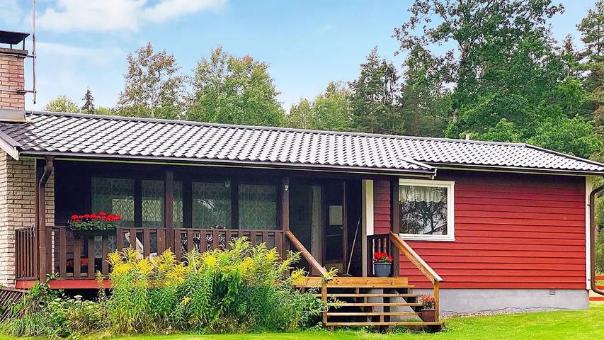 Ferienhaus für 5 Personen, mit Garten