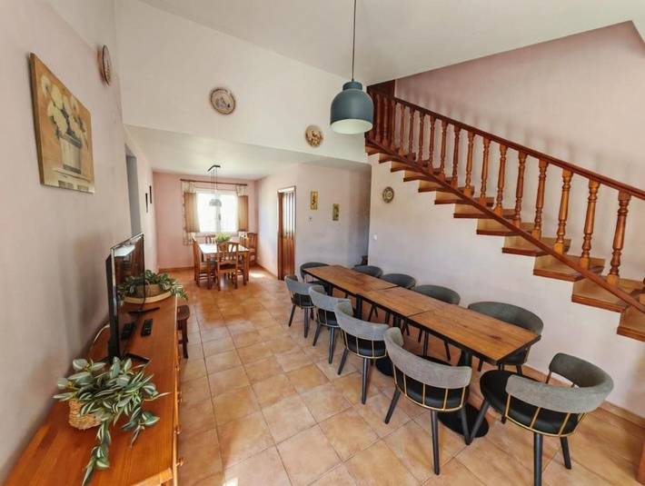 Casa de vacaciones para 10 personas, con piscina además de vistas y jardín en Provincia de Cuenca - 4