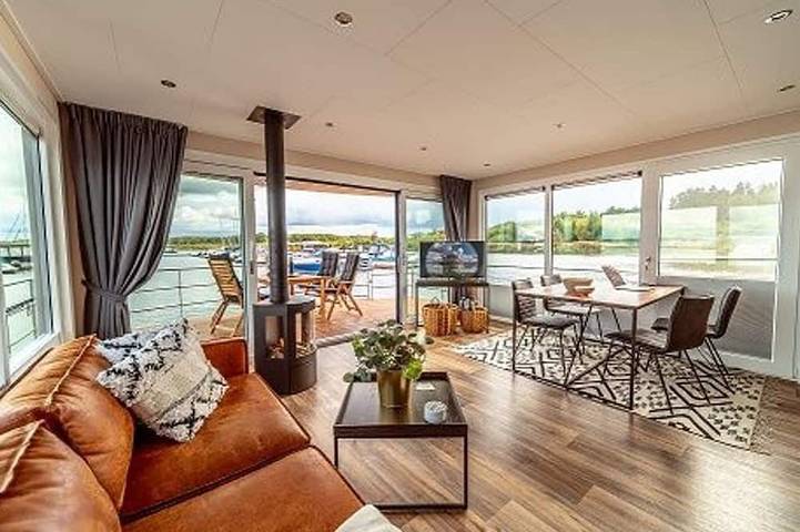 Hausboot für 4 Personen, mit Balkon und Sauna in Kröslin - 3