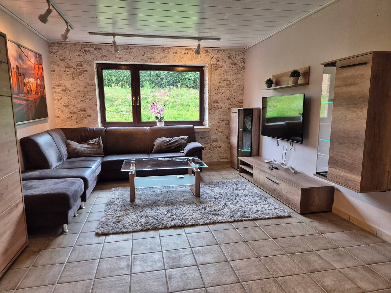 Apartamento entero, Apartamento Am Linnert con terraza compartida, jardín y Wi-Fi in Sythen, Haltern am See