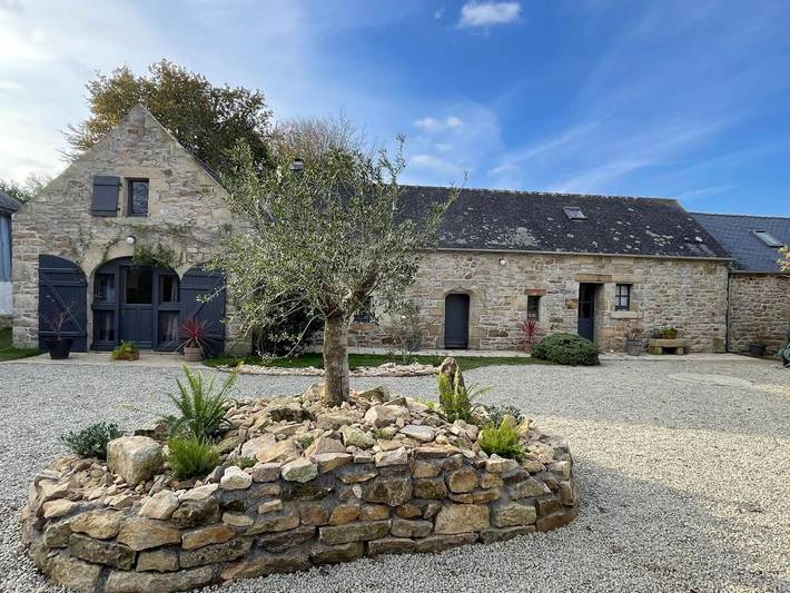Maison de vacances pour 2 personnes, avec piscine et vue ainsi que sauna et jardin, animaux acceptés