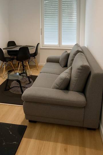 Gîte pour 3 personnes, avec terrasse et vue, animaux acceptés à Chambly
