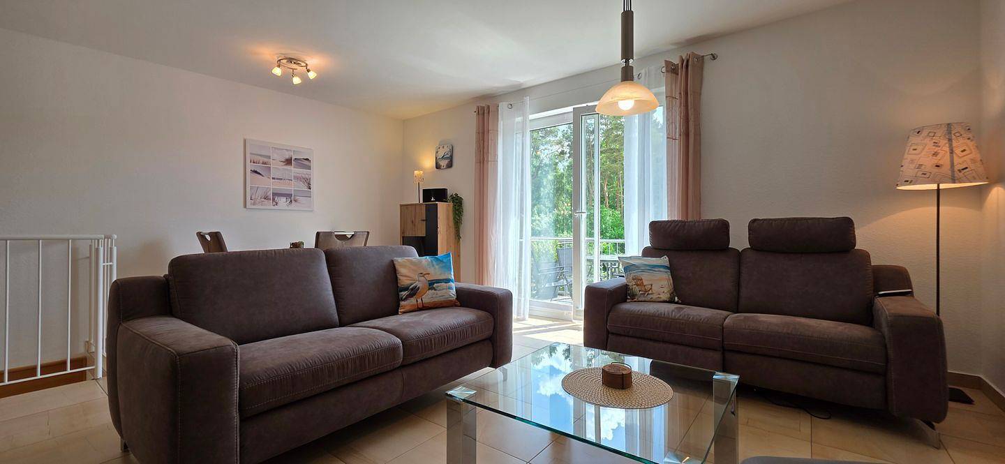 Ganze Wohnung, 3-Zimmer-Fewo mit 2 Sz für 5 Pers. und Wlan in Gelbensande, Rostock und Umgebung