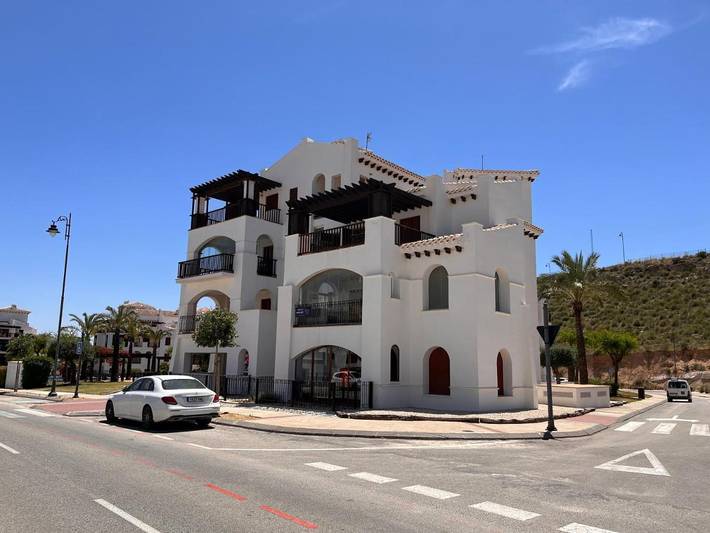 Vakantieappartement voor 4 personen, with terras and zwembad as well as uitzicht in Murcia