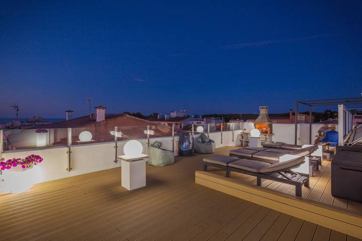 Finca für Gruppen für 4 Personen, mit Balkon in Can Picafort - 3