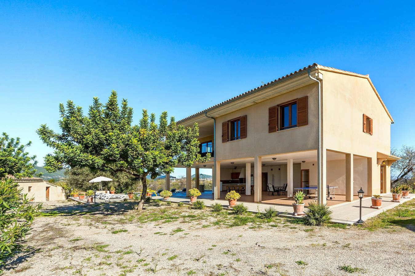 Ländliche Finca mit Pool und traumhafter Aussicht – Finca Sastre in Moscari, Selva