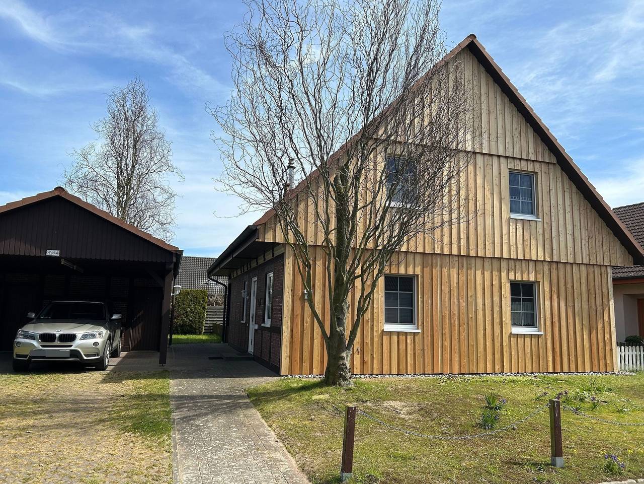 Ganze Ferienwohnung, Ferienhaus Wilhelmine Ferienwohnungen mit Garten & Grill - Fewo Eg in Mölschow, Usedomer Norden