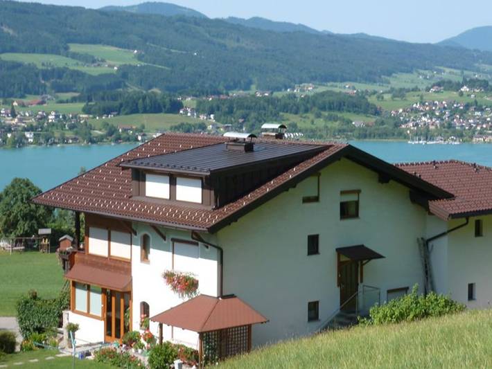 Ferienwohnung für 3 Personen, mit Balkon und Garten sowie Seeblick im Salzkammergut - 3