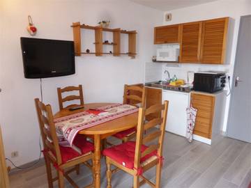 Gîte pour 4 personnes, avec balcon à Samoëns