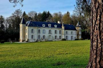 Cottage pour 12 personnes, avec jardin à Courgeoût