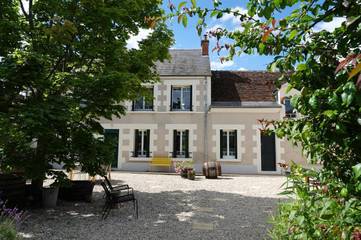 Chambre d’hôte pour 2 personnes, avec vue et jardin dans Sassay