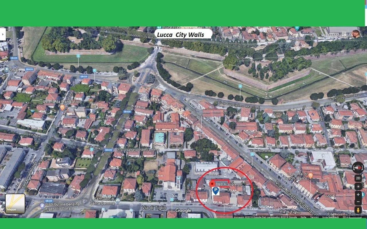 B&B Ai Cipressi in Lucca, Lucca Provinz