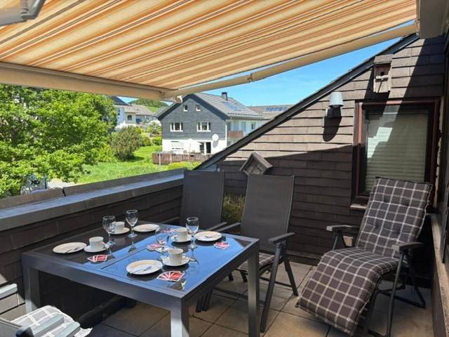 Ferienwohnung für 7 Personen, mit Balkon und Ausblick