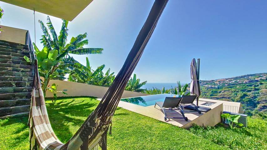 Ferienhaus für 2 Personen mit Balkon in Pináculo, Ribeira Brava