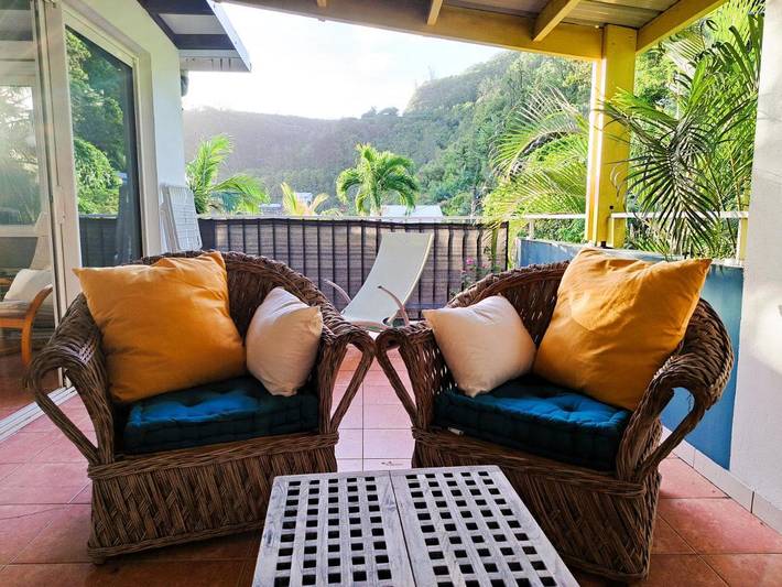 Appartement de vacances pour 6 personnes, avec balcon et vue