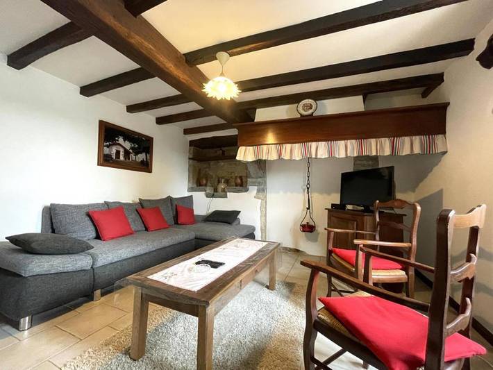 Location de vacances pour 6 personnes, avec terrasse à Uhart-Mixe