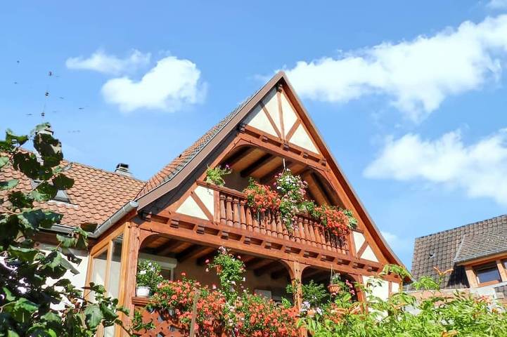 Maison de vacances pour 5 personnes, avec jardin et balcon, animaux acceptés