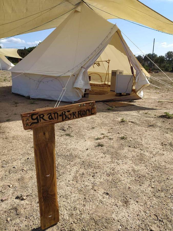 Camping B&B La Contea in Porto Pino, Teulada