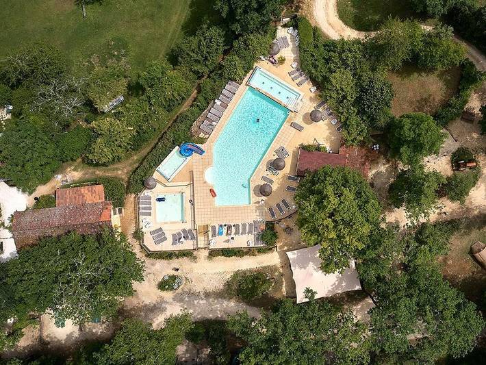 Tente pour 6 personnes, avec sauna, animaux acceptés - 1