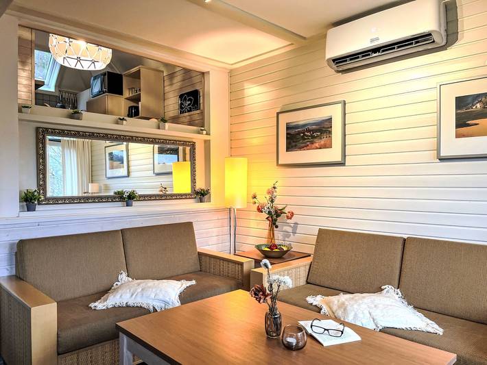 Ferienhaus für 6 Personen, mit Balkon und Terrasse sowie Garten und Seeblick in Hessisches Bergland - 2